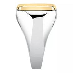 Morellato Nadčasový ocelový bicolor prsten Motown SALS622 (Obvod 63 mm)