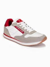 OMBRE Pánské sneakers boty T310 - béžová - 44