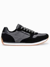 OMBRE Pánské sneakers boty T310 - černá - 41