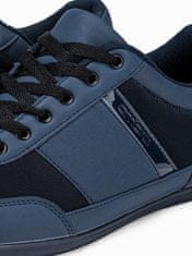 OMBRE Pánské sneakers boty T338 - námořnická modrá - 45