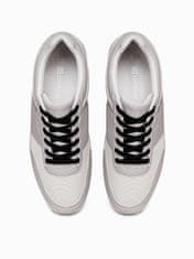 OMBRE Pánské sneakers boty T338 - šedá - 44