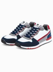 OMBRE Sneakers boty T337 - námořnická modrá - 44