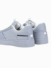 OMBRE Ombre Pánské sneakers boty T367 - světle šedá - 44