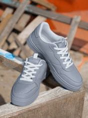 OMBRE Ombre Pánské sneakers boty T367 - světle šedá - 40