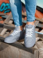 OMBRE Ombre Pánské sneakers boty T367 - světle šedá - 41