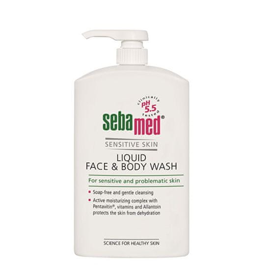 Sebamed Mycí emulze na obličej a tělo Classic (Liquid Face & Body Wash) 1000 ml