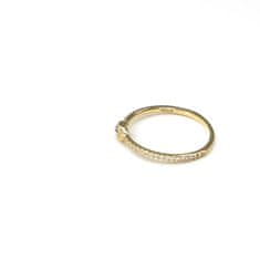 Pattic Prsten ze žlutého zlata a zirkony AU 585/000 1,05 gr ARP054101-52