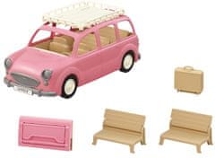 Sylvanian Families Rodinné auto růžové Van