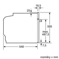 Bosch vestavná trouba HRA534EB0