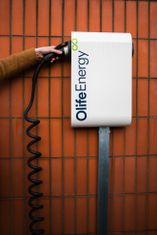 Olife Energy DoubleBox BASE - 2x zásuvka Type 2, současné nabíjení 2 EV, vhodný pro NZÚ