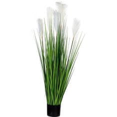 Greatstore PLANTASIA Umělá květina 120 cm, bílý květ