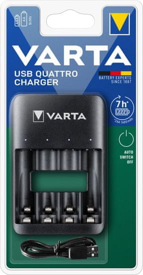 Varta VALUE USB QUATTRO CHARGER 57652101401