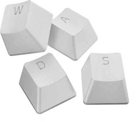 Phantom Keycap Upgrade Set, bílý, US (RC21-01740200-R3M1) pro klávesy 128 mechanická herní bezdrátová klávesnice Razer RGB podsvícená Chroma Wi-Fi 2,4GHz Bluetooth 