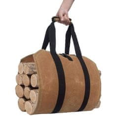 Firewood Bag Taška na dřevo – hnědá