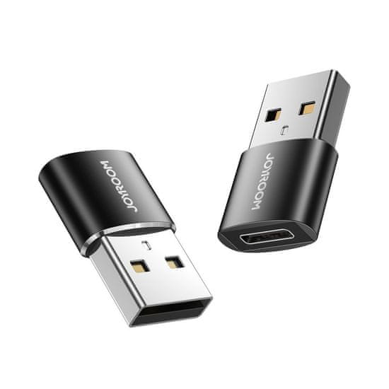 Joyroom adaptér USB-C - USB F/M, černý