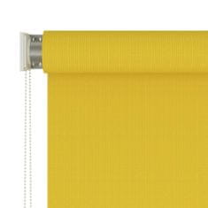 Greatstore Venkovní roleta 120 x 230 cm žlutá