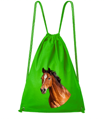 Hobbytriko Batoh s koněm - Hnědák Barva: Apple Green