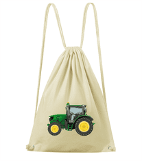 Hobbytriko Batoh s traktorem - Traktor Barva: Naturální