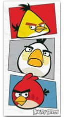 Halantex Osuška Angry Birds bílá 70/140