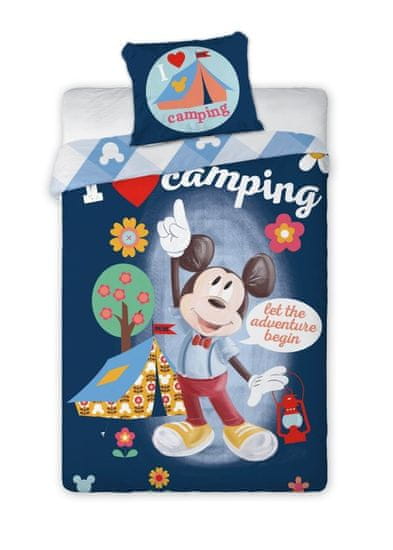 Faro Povlečení Mickey camping Bavlna, 140/200, 70/90 cm