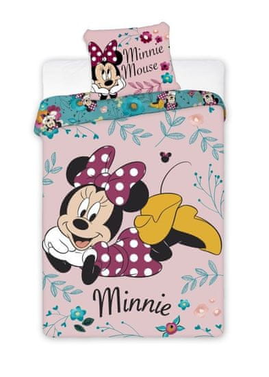 Faro Povlečení Minnie květy 140/200, 70/90