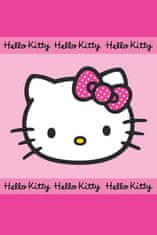 Detexpol Dětský ručník Hello Kitty Bavlna, Froté, 60/40 cm