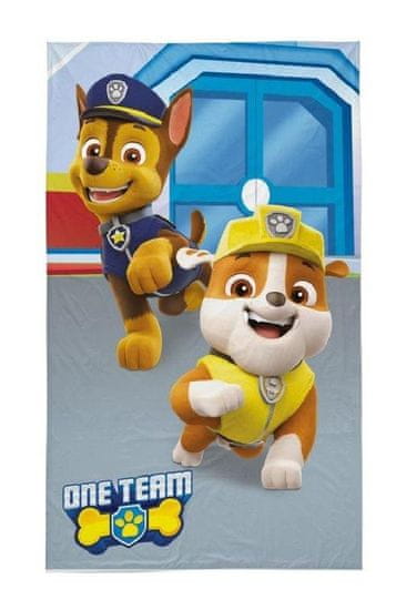 Detexpol Dětský ručník Paw Patrol Chase a Rubble Bavlna, Froté, 50/30 cm