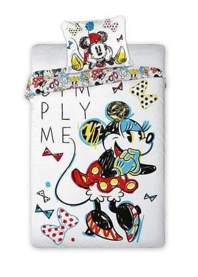 Faro Povlečení Minnie retro Bavlna, 140/200, 70/90 cm