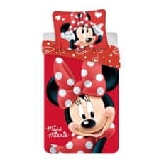 Jerry Fabrics Povlečení Minnie Big Red micro 140/200, 70/90