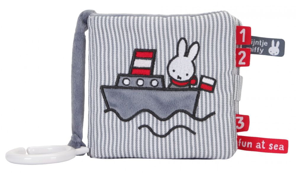 Tiamo Plyšová knížka Miffy Fun at sea