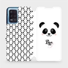 Mobiwear Flip pouzdro na mobil Realme 8 5G - M030P Panda Amálka