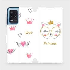 Mobiwear Flip pouzdro na mobil Realme 8 5G - MH03S Kočička princess