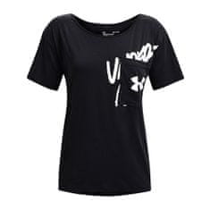 Under Armour Lve Overszed Graphic WM Tee-BLK, Lve Overszed Graphic WM Tee-BLK | 1366132-001 | XS