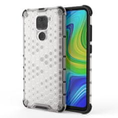 IZMAEL Honeycomb pouzdr pro Xiaomi Redmi Note 9/Redmi 10X 4G - Transparentní KP10315