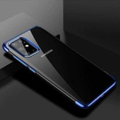 IZMAEL Pouzdro Clear Color s barevným lemem pro Samsung Galaxy A72 4G/Galaxy A72 5G - Červená KP10809