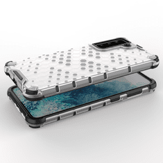 IZMAEL Honeycomb pouzdr pro Samsung Galaxy S21 Plus 5G/Galaxy S30 Plus - Transparentní KP10013
