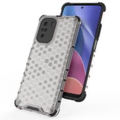 IZMAEL Honeycomb pouzdr pro Xiaomi Poco F3/Redmi K40/Redmi K40 Pro/Redmi K40 Pro+ - Transparentní KP10023