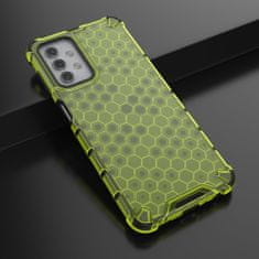 OEM Honeycomb pancéřové pouzdro se silikonovým rámem pro Samsung Galaxy A32 5G green