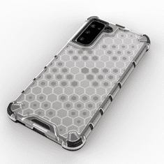 IZMAEL Honeycomb pouzdr pro Samsung Galaxy S21 5G - Černá KP10014