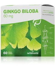 Ginkgo Biloba 60 mg 60 kapslí
