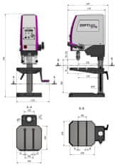 Optimum Stolní vrtačka OPTIdrill DX 17 E