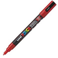 UNI Mitsubishi Penci Unikátní popisovač POSCA PC-3M 0,9-1,3 mm červený