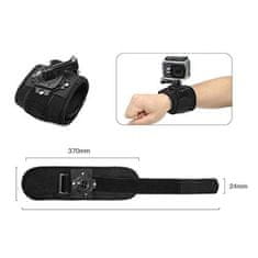 SJCAM Držák SJCAM 360 Rotacion Wrist strap otočný, návlek na zápěstí