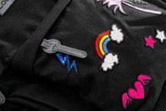 CoolPack Školní batoh Hippie Sparkling badges black
