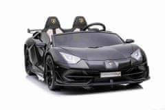 Beneo Elektrické autíčko Lamborghini Aventador 12V Dvoumístné, měkké EVA kola, 2,4 GHz DO, USB/SD