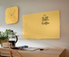 Leitz Magnetická tabule na zeď Cosy 80 x 60 cm teplá žlutá