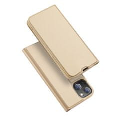 Dux Ducis Skin knížkové pouzdro na iPhone 13 Mini gold