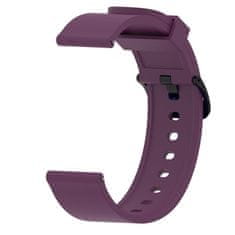 BStrap Silicone V4 řemínek na Huawei Watch GT 42mm, dark purple