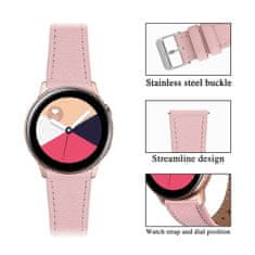 BStrap Leather Italy řemínek na Samsung Galaxy Watch 42mm, pink