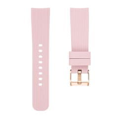 BStrap Silicone Line (Large) řemínek na Garmin Vivoactive 3, pink